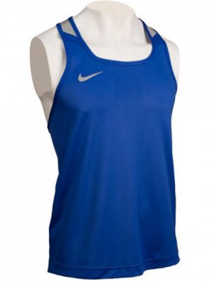 NIKE COMPETITION BOXING TANK BLUE